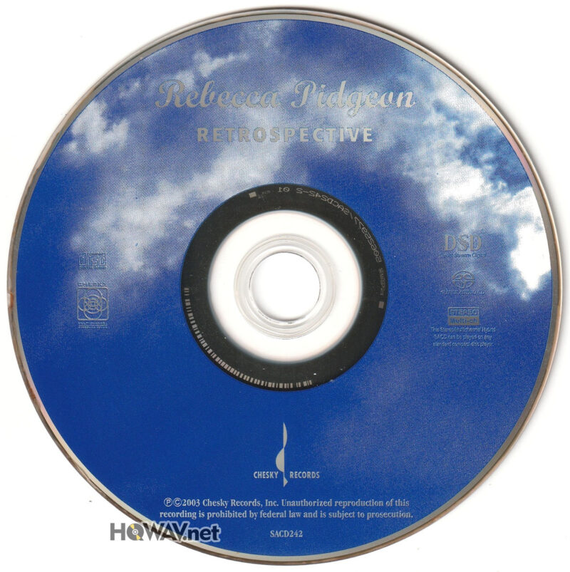 Rebecca Pidgeon – Retrospective (SACD Hybrid) 金碟(WAV/16/44.1/497MB) - Hqwav