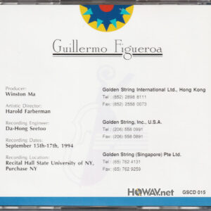 Guillermo Figueroa - The Artistry of Guillermo Figueroa ( Golden String 金絃天碟 GOLD CD 金碟 ) (WAV/16/44.1/683MB)