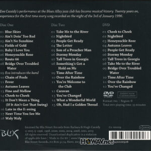 Eva Cassidy – Nightbird (Limited Edition 2CD + Bonus DVD) Silver Ring CD 银圈 (WAV/16/44.1/ 696MB + 728MB)