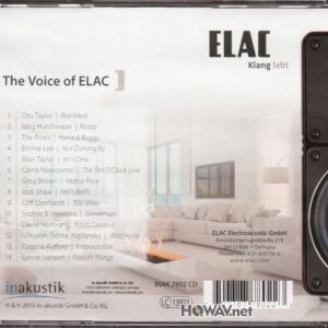 Various – The Voice Of ELAC (Silver Ring CD 银圈) (WAV/16/44.1/637MB)
